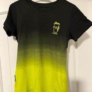 Dutch Drink one for Dane - Neon Yellow T-Shirt with Graphic